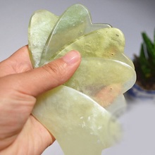 2015 Gua Sha Guasha Skin Massage Chinese traditional Medicine Natural Jade Scraping Tool SPA Beauty Health