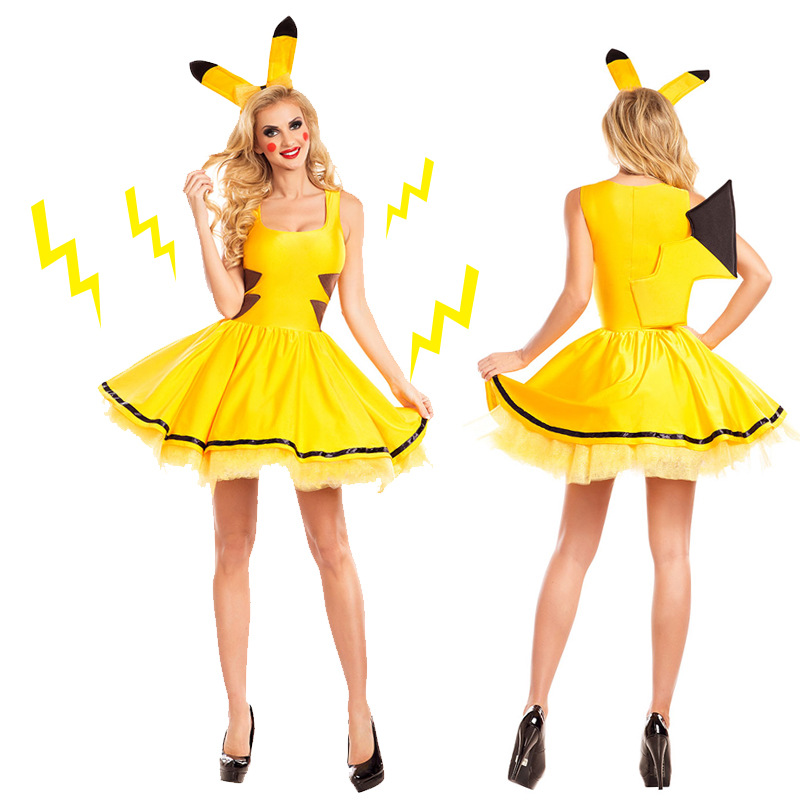 Popular Pikachu Halloween Costumes Buy Cheap Pikachu Halloween Costumes Lots From China Pikachu