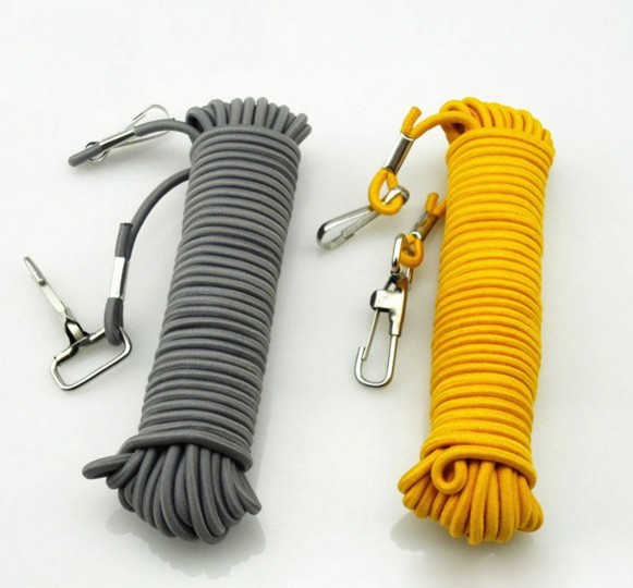 Description Picture 3 of item5m Fishing Missed Rope Fish Pole Rod Protector Elastic Rubber Rope Line Fishing Tackle Tools