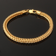 Hiphop Men Wristbands Jewelry Friends Snake Hand chain Men’s bracelets Gold Charm Bracelets & bangles Love Gifts Accessories