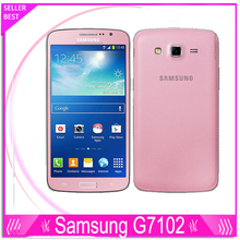 Unlocked Original Samsung Galaxy Grand 2 G7102 Cell Phone 8MP Camera GPS WIFI Dual SIM Quad-core Refurbished Mobile phone