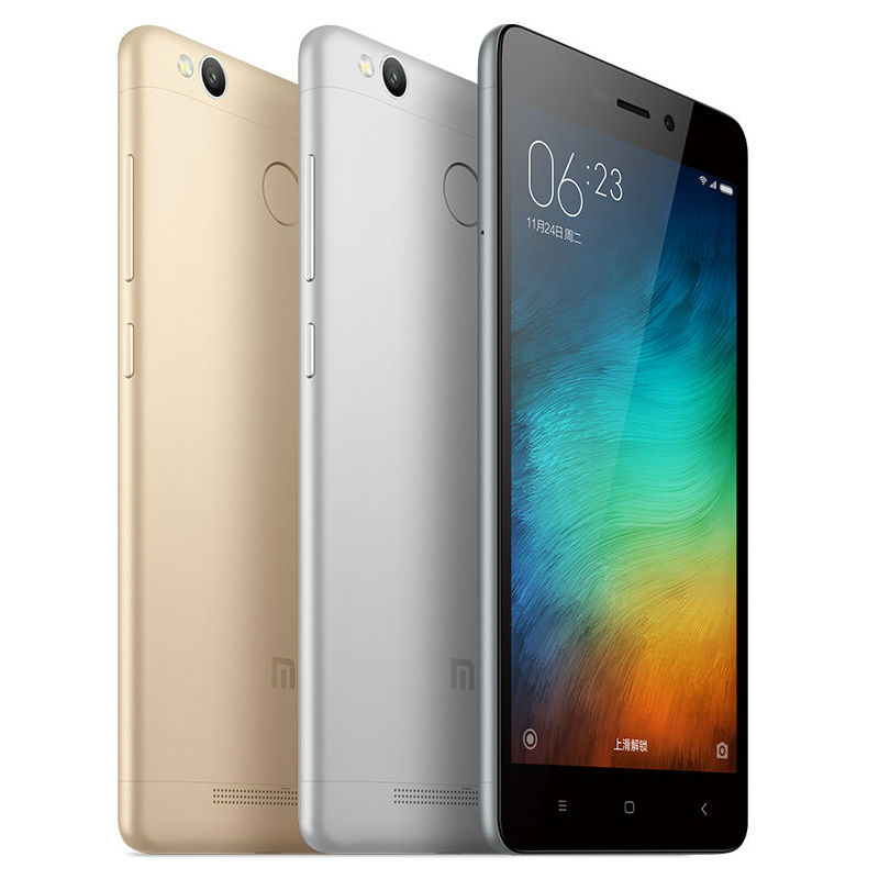 Original Xiaomi Redmi 3 Pro Prime 32GB ROM Mobile Phone 4100mAh Battery Fingerprint ID Snapdragon 616 3GB RAM 5.0" Metal Body