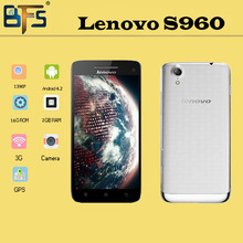 OriginalNew Lenovo s960 t WCDMA Octa Core Mobile Phone 2GB RAM 5.0” IPS MTK6592 16GB ROM 5mp + 13mp Camera Android 4.4 Dual SIM