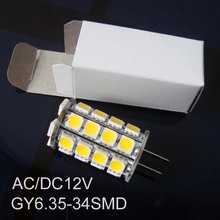 High quality 12V GY6.35 led lights,GY6.35 lights led,GY6 led bulb free shipping 10pcs/lot