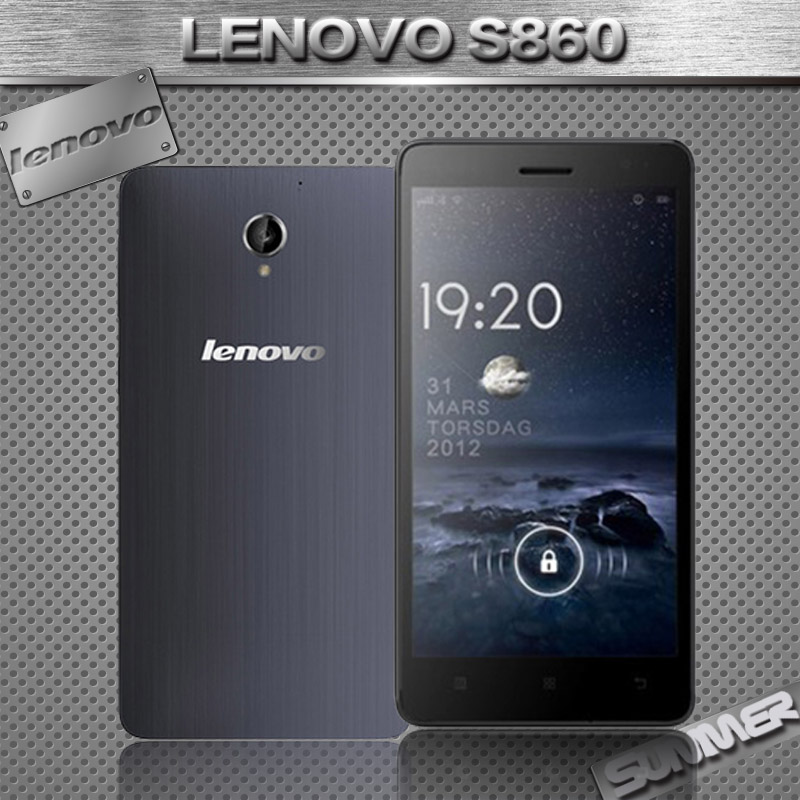 Original Lenovo S860 Cell phones Quad Core MTK6582 5 3 IPS HD Touch Screen Android Mobile
