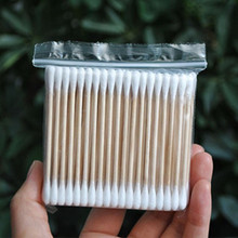 High Quality Double Head Health Makeup Cosmetics Ear Clean Jewelry Clean Cotton Swab Stick Drop