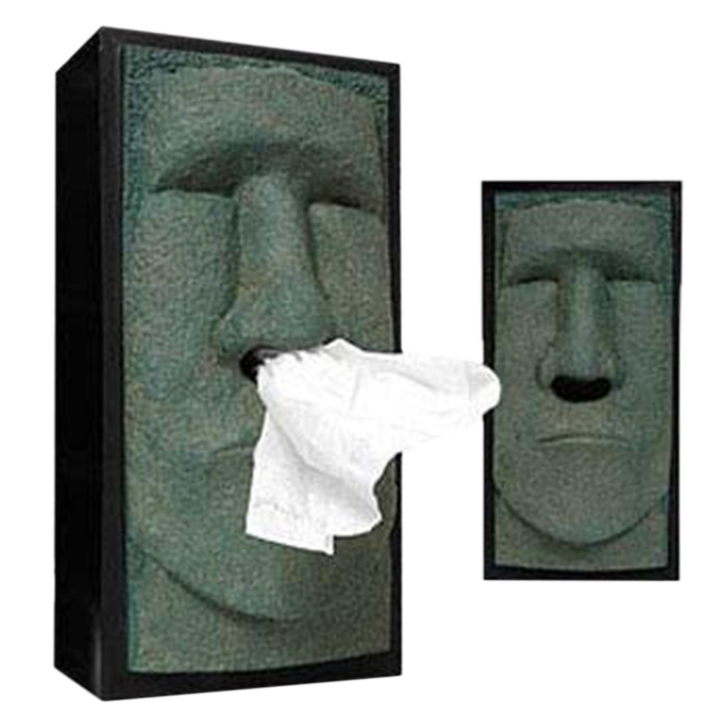 funny tissue box holder