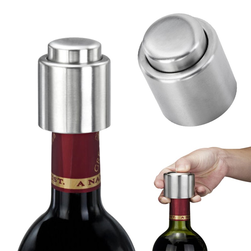1-PCS-Hot-Sale-Stainless-Steel-Vacuum-Sealed-Red-Wine-Bottle-Spout-Liquor-Flow-Stopper-Pour