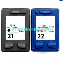 1 set of ink cartridge for hp21 22 for hp deskjet 3915 22 21 22 for hp21 3920 d1320 d1311 d1455 d1530 f2100 f2280 f4100 f4180
