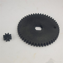 Ultimaker original 3D printer extruder parts plastic nylon Injection molding feeder small gear +feeder big gear black wheel kit