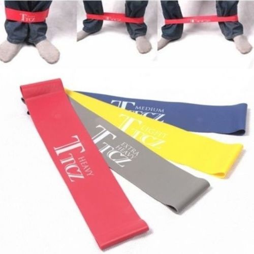 New Ankle Resistance Bands 4 sets Leg Butt Lift Fitness Loop Workout Exercise