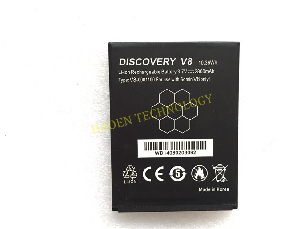 Rugged Smart Phone Discovery V8 Battery (2)