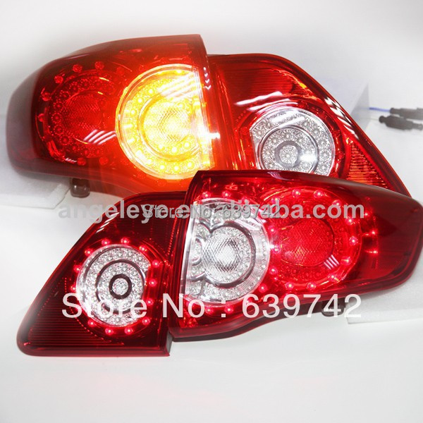 toyota wish tail lamp white #2