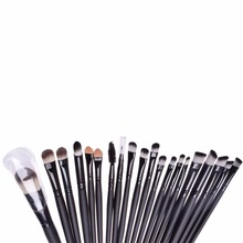 Lackingone 20 Pcs Makeup Brushes Set Black Cosmetic Brushes Kit Makeup Brushes Makeup Tool Brushes wholesale