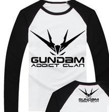 GUNDAM RX-0 Unicorn MSN-06S Sinanju RX-0 Banshee NZ-666 Kshatrya anime product o-neck long sleeve t shirt cosplay costume