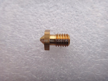 Wholesale 100pcs lot M6 threaded Nozzle for 3D Printer Accessories Full Metal 1 75mm E3D DIY