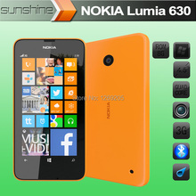 Unlocked Original Phone Nokia Lumia 630 Mobile phone Dual Sim Cell Phones Quad-Core Refurbished Phone WCDMA  Windows Phone 8