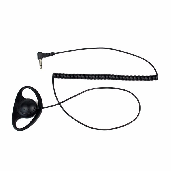 3.5 mm Listen Only D Shape Earpiece Earhook (1)