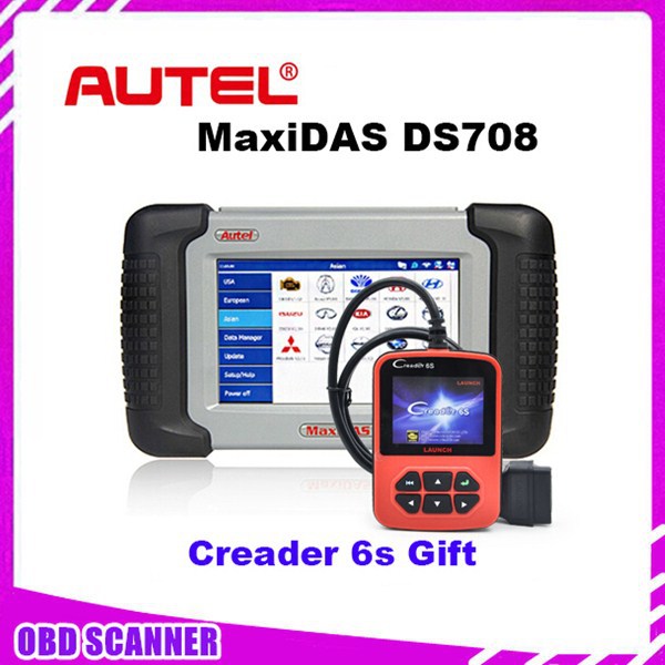 Autel MaxiDAS DS708    Autel DS708   -    Creader 6 s 