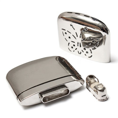 New Handy Warmer Stainless Steel Pocket Hand Warmer Available Indoor&Ou...