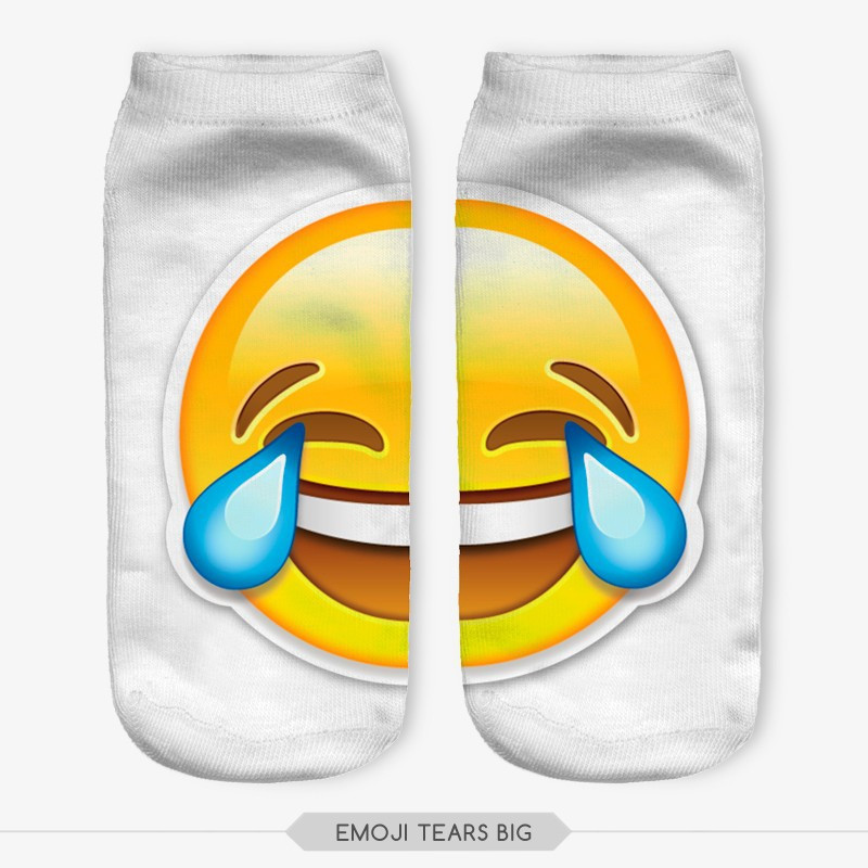 3d       emoji  meias feminina   