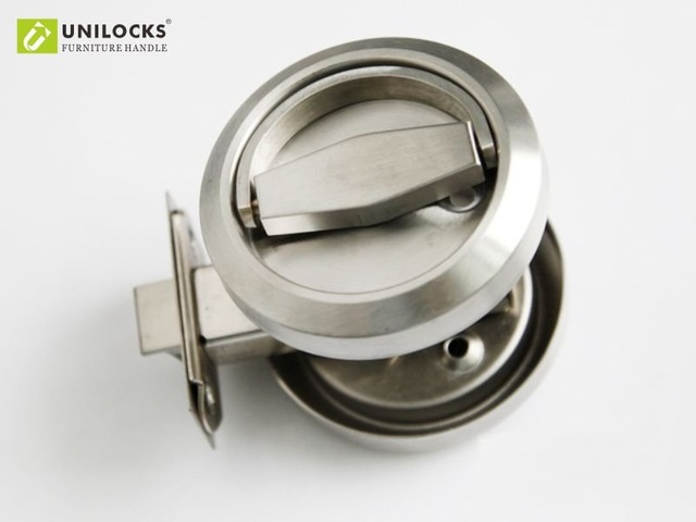 Stainless Steel 304 Recessed Cup Handle/ Privacy Door Locks