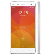 Original Xiaomi Mi4 Mobile Phone 5.0″ IPS 1920*1080P Screen Snapdragan 801 Quad Core 3GB RAM 13MP Camera Android 4.4 MIUI 6 GPS