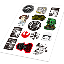 Star Wars Darth Vader Anakin Skywalker Logo Ho Car Auto Motor Decal Set Sticker Cover Ipad Notebook Laptop Handy Car-Styling