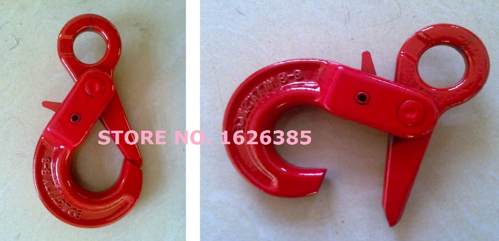 Description Picture 4 of item1.12T G80 eye self-locking hook industrial grade lifting rigging hardware forged alloy steel hoist crane winchpart