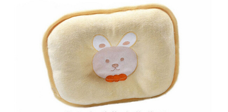 Healthy Baby Pillow Toddler Safe Cotton Anti Roll Pillow Sleep Rabbit Newborn Pillow 2419CM Kids Nursing Pillow Bedding (5)