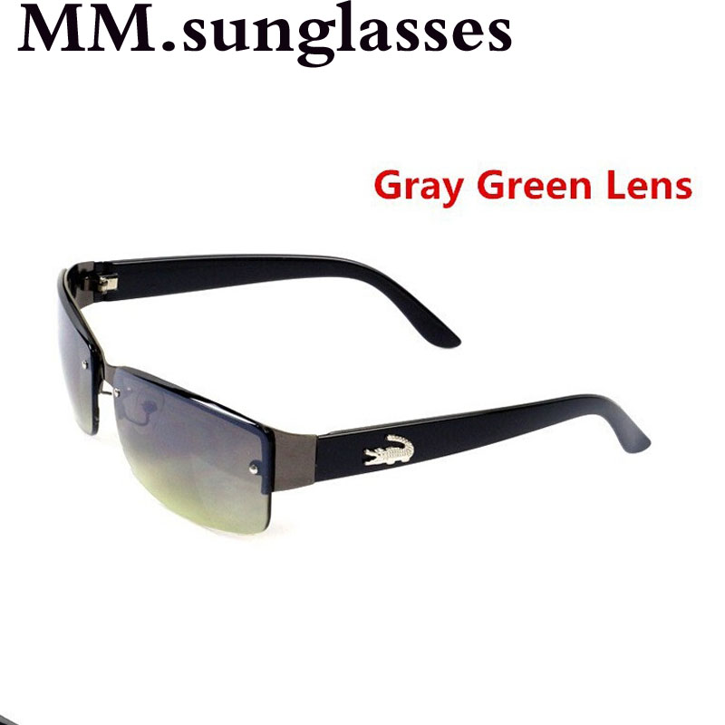 2015 New Fashion Square Sunglasses Men Driving Outdoors Sun Glasses Brand Designer Spors Crocodile Gafas Oculos