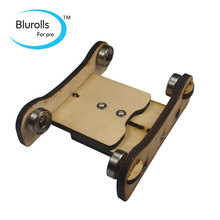 3D printer parts DIY Reprap Prusa Printrbot Adjustable Spool Coaster 3D printer filament holder wooden spool holder