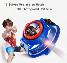 Bandai Ben10 Spider Man Cartoon Kids Watch Photographt Children Digital Watch Girl Boy Projection Watch Elas princess Minions