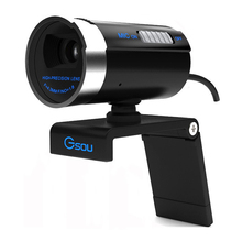 Gsou A20 Free Drive Cam For PC Desktop Computer HD Video Webcam 12 Mega Laptop USB Web Camera With Built-in Microphone Webcamera