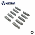 10Pcs 1 4 PZ3 Hex Pozi Screwdriver Bits Tools Set Kit 25MM