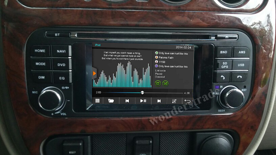 4.3" CAR DVD PLAYER radio stereo GPS navigation for
