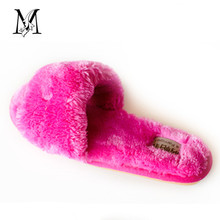 2016 Cashmere Women Slippers Ladies Home Floor Soft Women indoor Slippers Cotton-Padded Shoes Woman warm Casual Women Shoes #D25