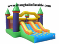Children park amusement park ride Inflatable bounce house and slide combo Indoor and Out door playground
