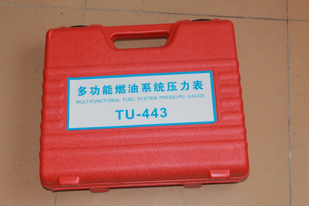 Fuel Pressure Tester Kit Master Fuel Injection Pressure Test Kit TU 443 TU443 manometer (19)