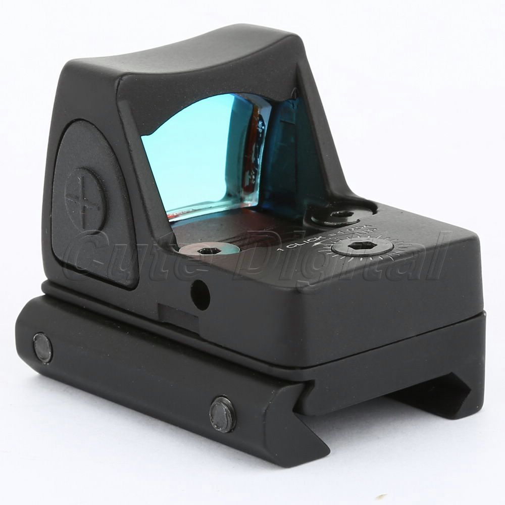 Tactical Hunting RM06 Mini Red Dot 3 25 MOA Sight Scope Adjustable with 20mm Picatinny Rail