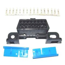 OBD2 OBD 2 16Pin Female J1962 Connector OBD Female Wire Sockets Connector Cable with a Card Diagnostic Tools