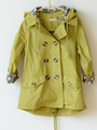 New children s clothing spring autumn 2015 double breasted coat the girls child A long Wave