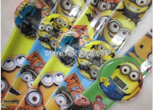 20pcs lot cartoon Despicable Me slap watch for Kids Fashion cute children cartoon watches
