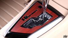 Car gear panel glove box panel glass frame panel ABS Chrome Mahogany color deccrative trim for