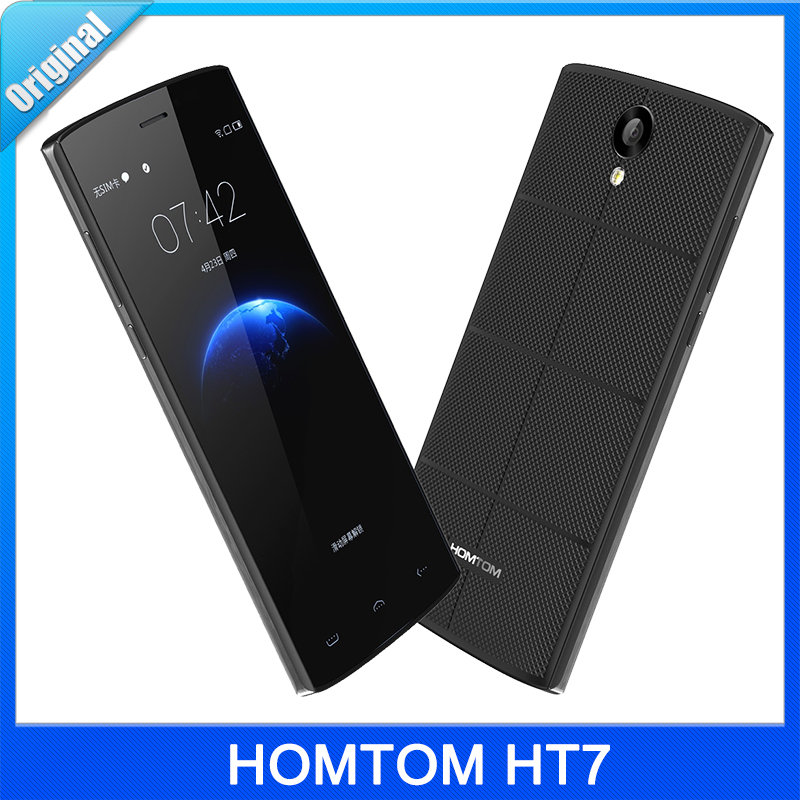 Original HOMTOM HT7 WCDMA 3G 5 5 inch HD 3000mAh Android 5 1 Smartphone MTK6580A Quad