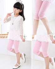 Hot summer 2015 kids new arrive 7th Candy dot girls leggings Toddler classic Leggings children trousers