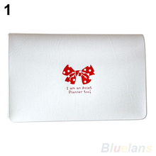 Women s Bowknot Business ID Credit Cute Card Pocket Bag Wallet Holder Case 02QJ 2UC6