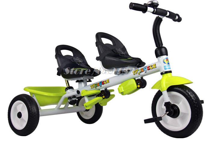 double tricycle for twins