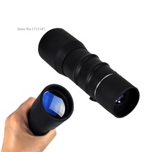 Nueva 16 x 40 Zoom Lens telescopio Monocular para acampar exterior F