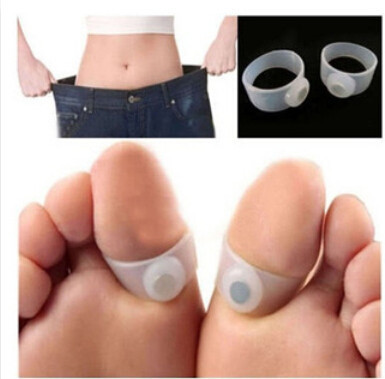 PY025 Magnetic Silicon Foot Massage Toe Ring Weight Loss Slimming Easy Healthy Beauty Health Care Massage